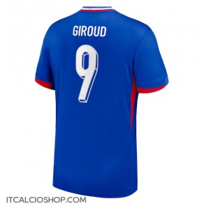 Francia Olivier Giroud #9 Prima Maglia Europei 2024 Manica Corta